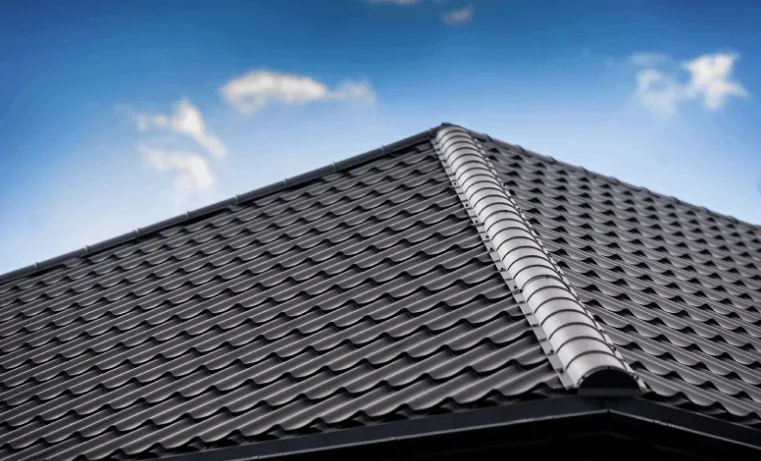 Dachziegelblech Platino Aluminium