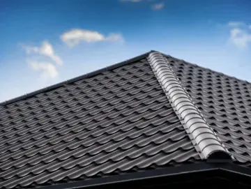 Dachziegelblech Platino Aluminium