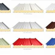 Sandwichplatten Dach Nutzbreite: 1000 mm